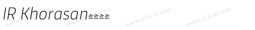 IR Khorasan字体转换